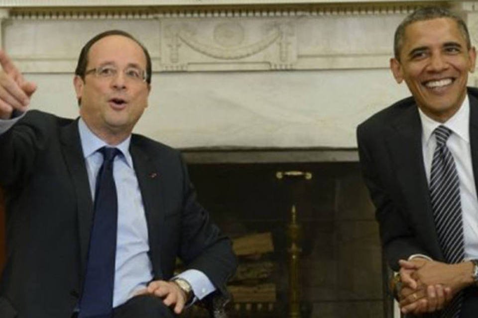 Obama e Hollande conversam sobre ''condições econômicas''