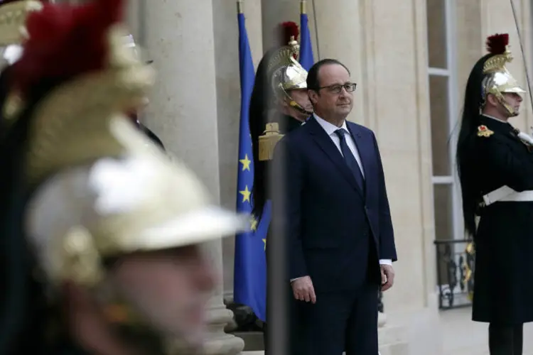 Hollande: "É de interesse comum chegarmos a um acordo global" (Philippe Wojazer/Reuters)