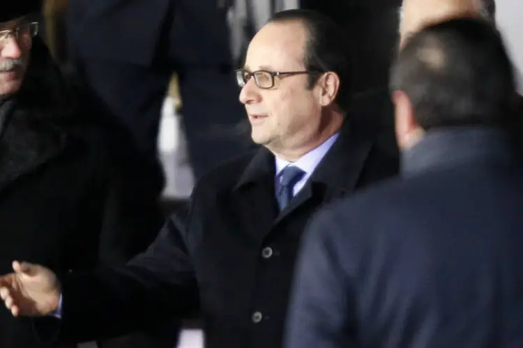Hollande: presidente não deu detalhes das conversas mantidas ontem na capital ucraniana (Sergei Karpukhin/Reuters)