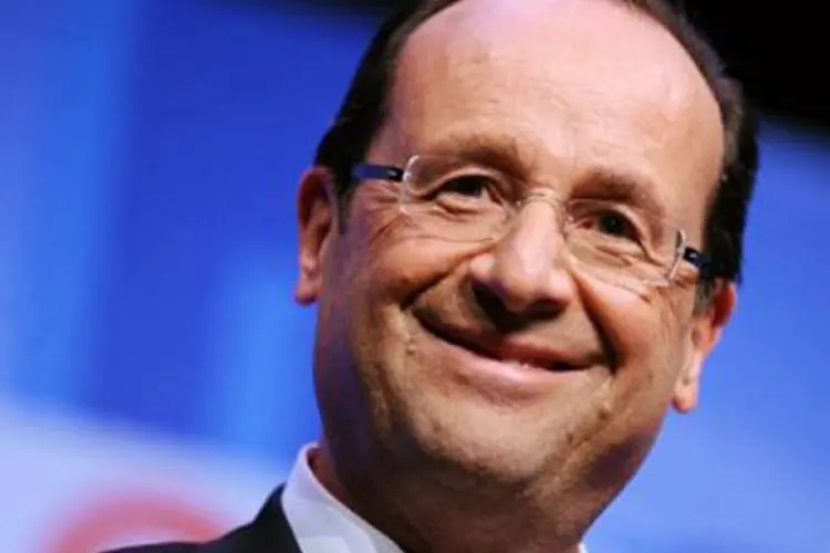 François Hollande: o socialista François Hollande durante a campanha eleitoral que o levou à Presidência prometeu que defenderia estes direitos (Olivier Douliery/AFP)