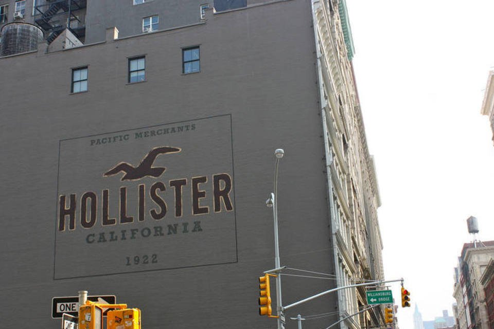 Marca de discount roupa hollister