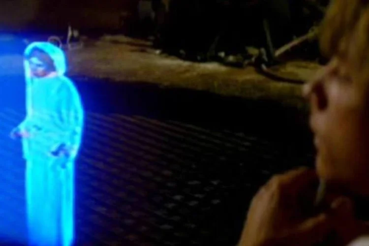 Cena de Guerra nas Estrelas: vídeo holográfico pode se tornar real (Reprodução)
