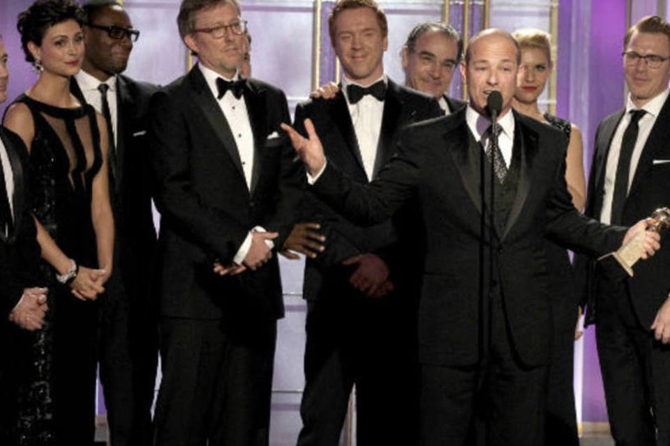 Os vencedores de televisão do Globo de Ouro 2012