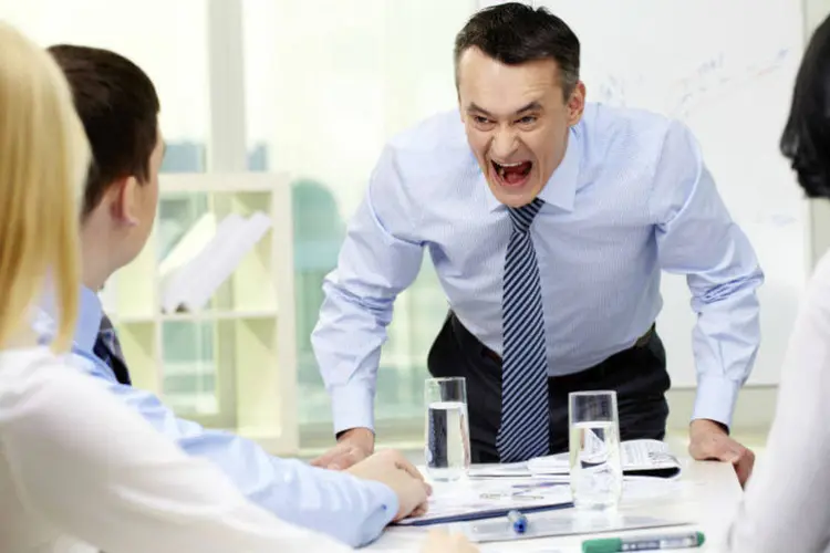 Chefe gritando (Foto/Thinkstock)