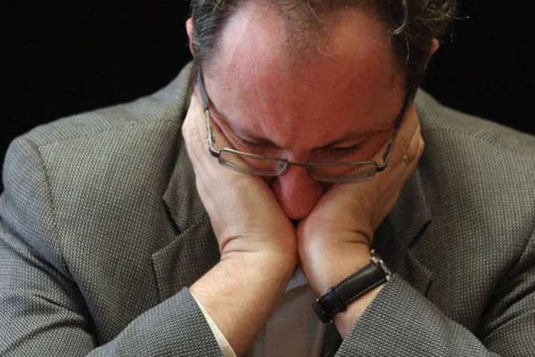 
	Homem nervoso: planejador financeiro muitas vezes vira uma esp&eacute;cie de terapeuta, mediando discuss&otilde;es e ouvindo problemas pessoais
 (Getty Images)
