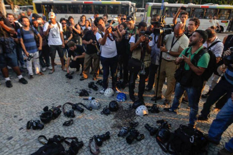 Desde junho de 2013, 126 jornalistas sofreram agressão