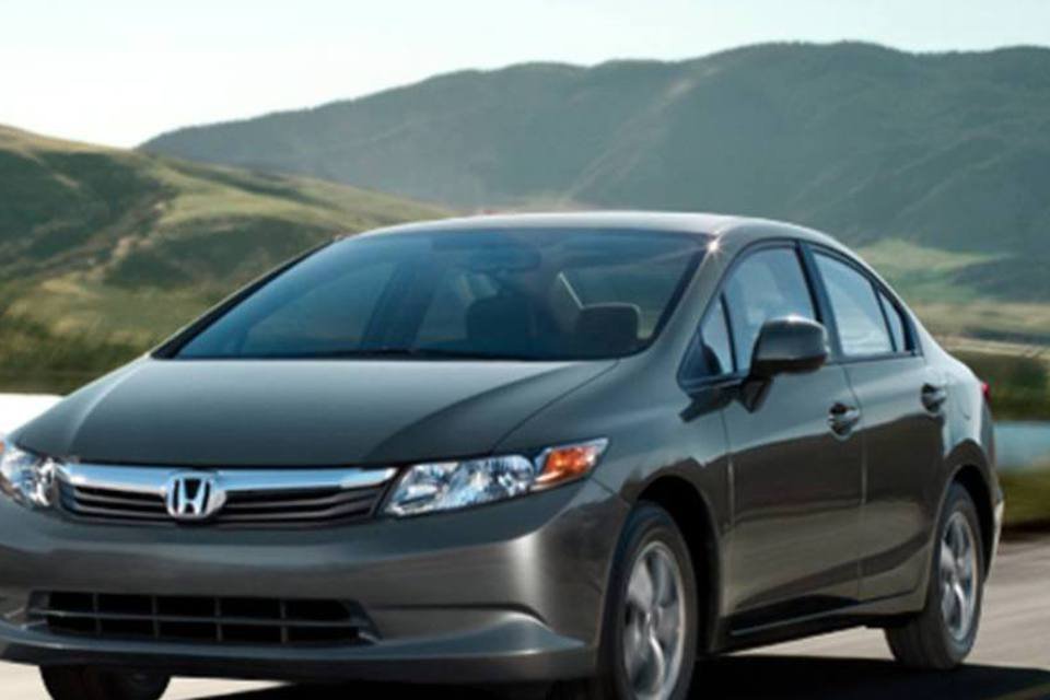 Honda Civic movido a gás natural renovável é eleito o carro mais verde do ano