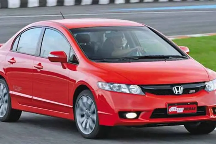 O sedã Honda Civic foi "o eleito" de 2010.