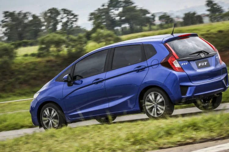 
	Honda Fit: lan&ccedil;amento da vers&atilde;o 2015 do Fit foi postergado e o carro n&atilde;o encontrou uma recep&ccedil;&atilde;o firme
 (Divulgação/Honda)