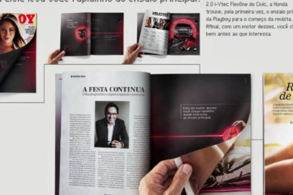 Honda antecipa ensaio da Playboy