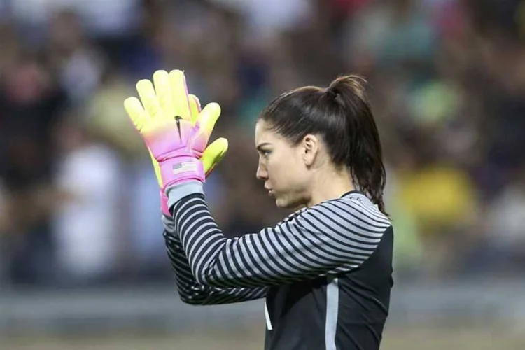 Hope Solo: ela tem sido vaiada durante as partidas da Rio-2016 (Mariana Bazo/Reuters)