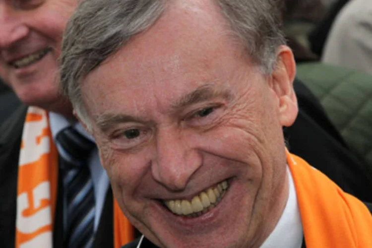 O ex-presidente da Alemanha, Horst Köhler, durante festividades na Bavária (.)