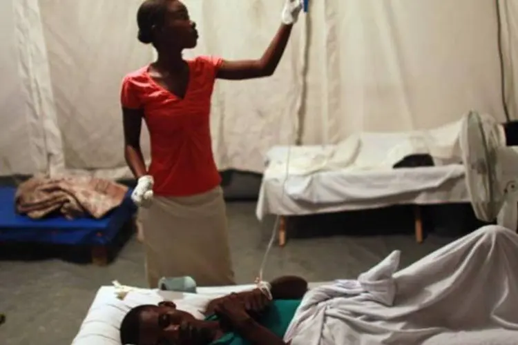 Mais de 90 mil pessoas já foram infectadas pela epidemia de cólera no Haiti (Joe Raedle/Getty Images)