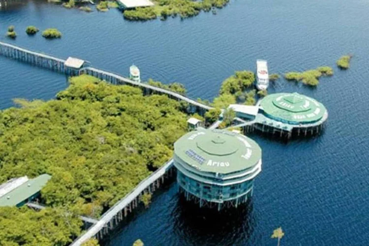 O hotel Ariaú Amazon Towers: inspiração japonesa no meio da Floresta Amazônica (Divulgação via Bravo!)