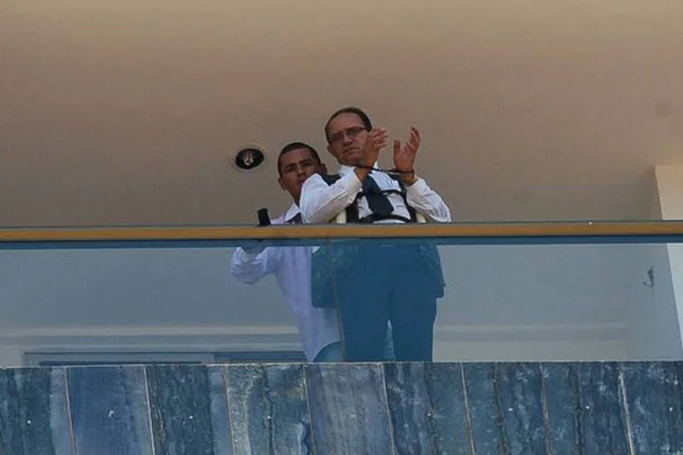 
	Suspeito de manter ref&eacute;m em hotel em Bras&iacute;lia (DF)
 (Agência Brasil)