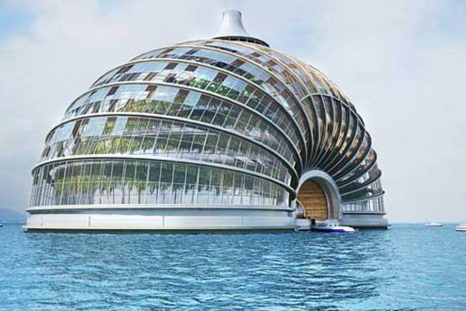 Hotel projetado por escritório russo pode flutuar no mar