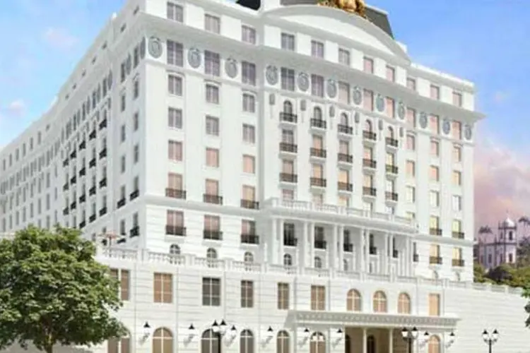 
	O projeto pretendia colocar o hotel entre os dez melhores do mundo e previa a cria&ccedil;&atilde;o de 346 quartos
 (Divulgação)