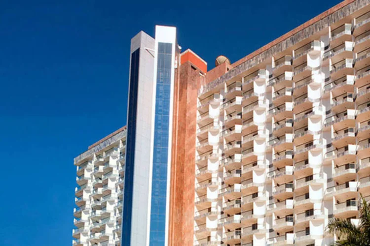 
	Hotel Saint Peter: o suspeito anunciou um ataque terrorista
 (Divulgação)