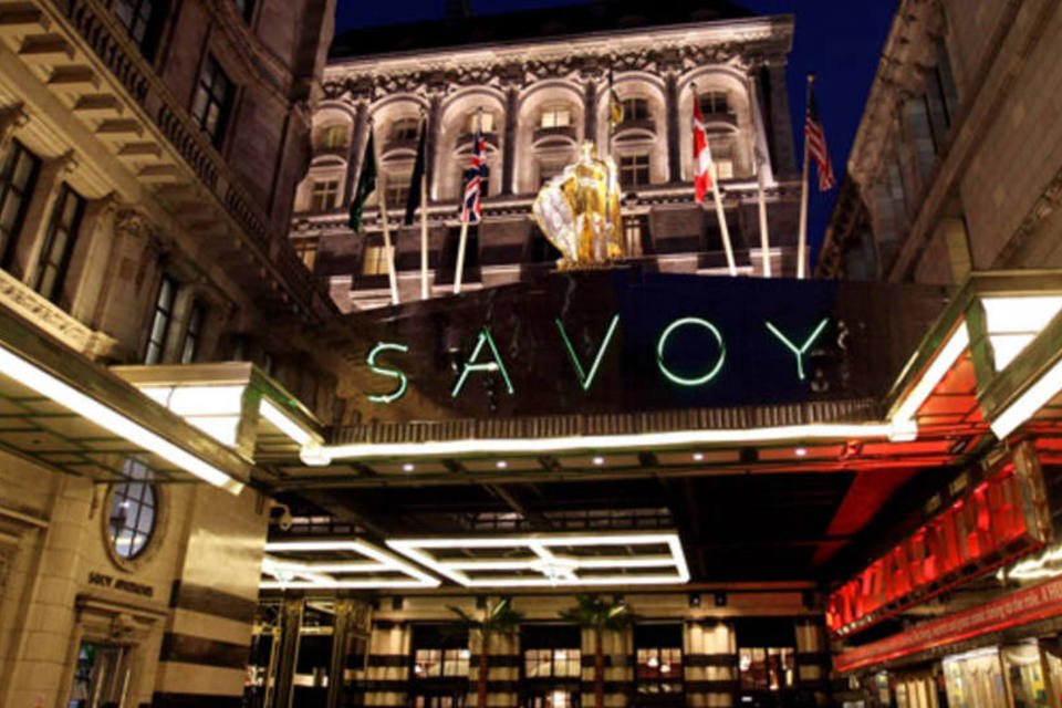 1,3 milhão de dólares por quarto do Savoy