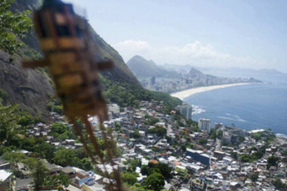 
	Vistas dos bairros do Leblon e Ipanema, no hotel Casa Alto Vidigal
 (MCT via Getty Images)
