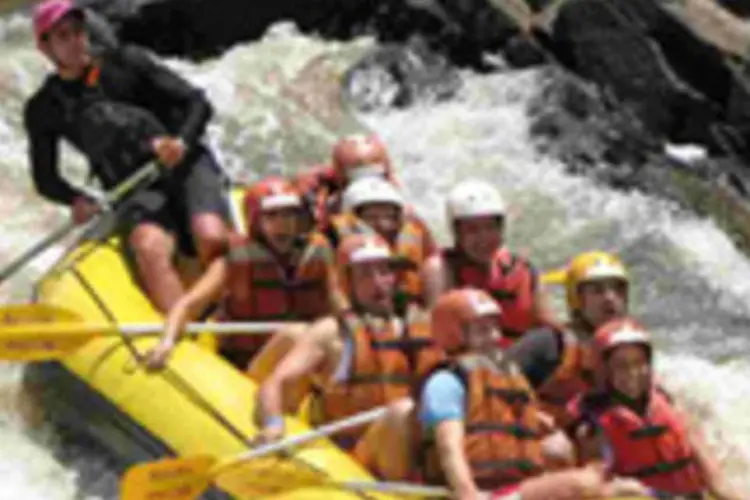 Percurso de 5 km de rafting no hotel Solar das Andorinhas (--- [])