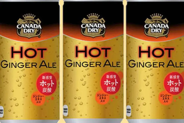 Canada Dry Hot Ginger Ale, o refrigerante "quente" da Coca Cola Company: lançamento no dia 21 de outubro (Divulgação)