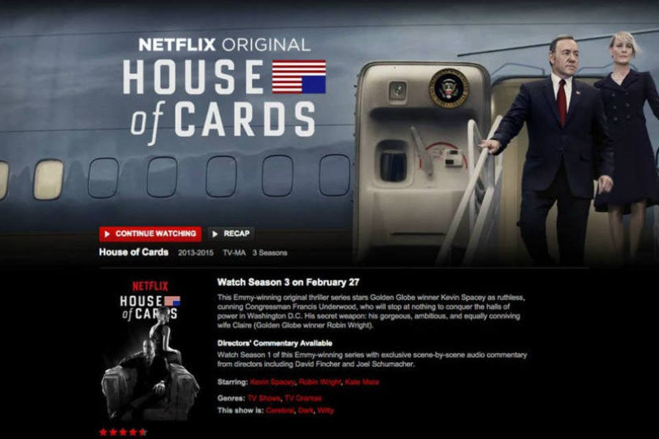 3ª temporada de "House of Cards" vaza por minutos no Netflix