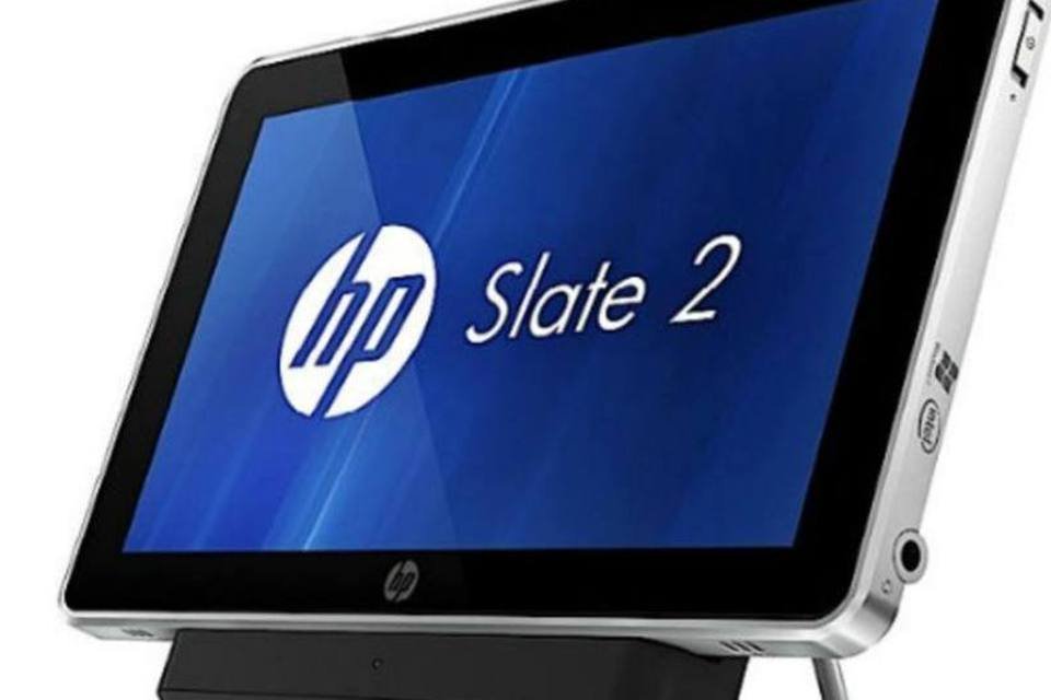 HP lança tablet Slate 2 com Windows 7