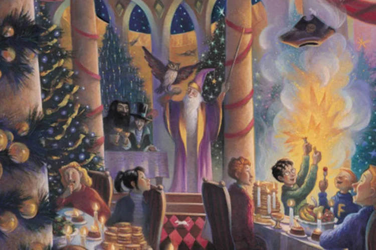 Ilustração inédita de Harry Potter (Divulgação)