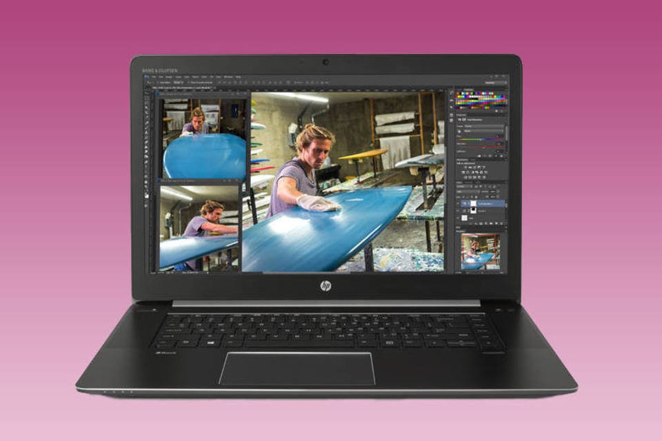 ZBook Studio da HP é um workstation com leveza de ultrabook