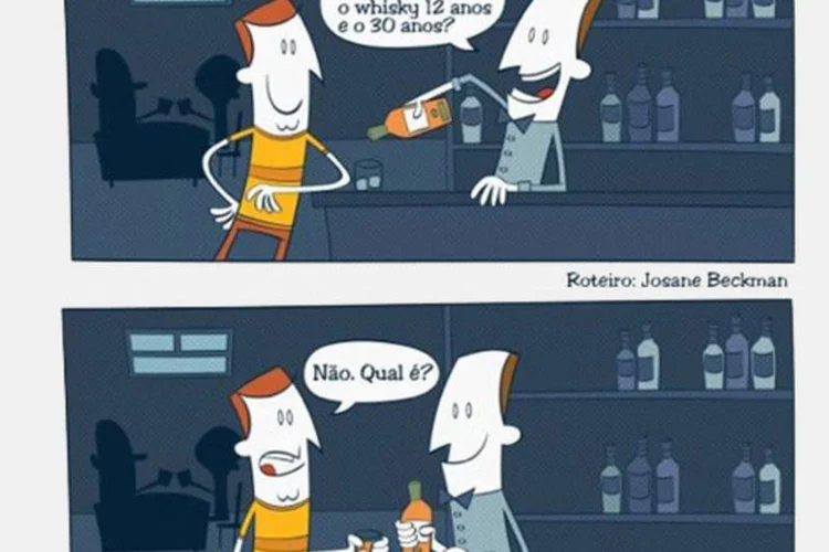 Tirinhas humorísticas são inseridas na fan page da marca no Facebook (Reprodução)