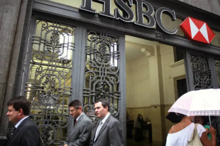 
	O HSBC afirmou que houve &quot;mudan&ccedil;a de portf&oacute;lio no Brasil&quot;, o que tamb&eacute;m prejudicou o desempenho
 (Andrew Harrer/Bloomberg News)