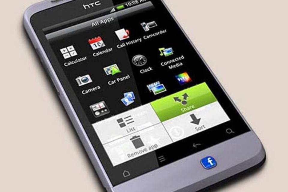 Facebook desenvolve smartphone em parceria com HTC