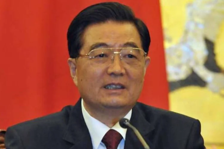 Hu Jitao, presidente chinês: "Queremos tomar medidas concretas para ajudar Portugal a enfrentar a crise financeira global" (Getty Images)