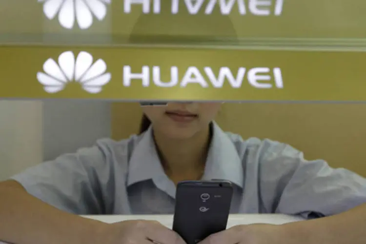 
	Huawei: uma das maiores fabricantes de equipamentos de telecomunica&ccedil;&otilde;es do mundo disse que a receita total cresceu 37 por cento
 (Reuters)