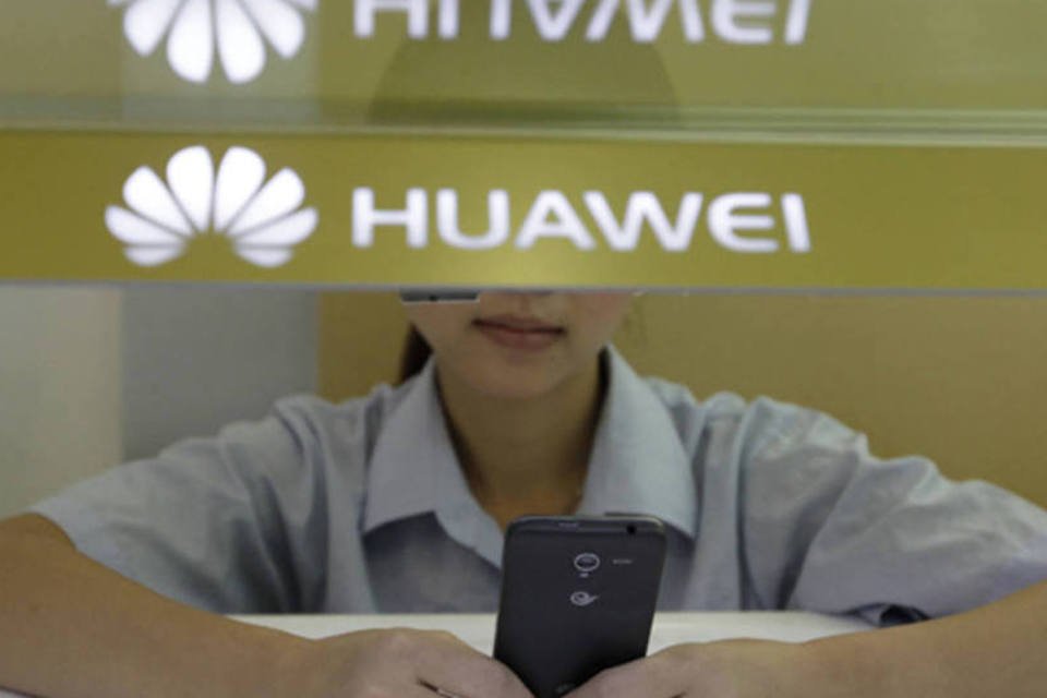 Huawei divulga mais forte crescimento de receita em 7 anos