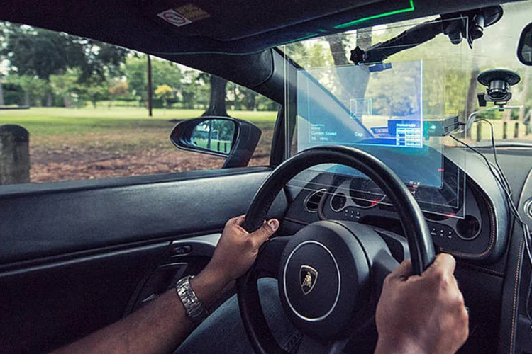 Carro com a tecnologia GhostDash (Divulgação/GhostDash)