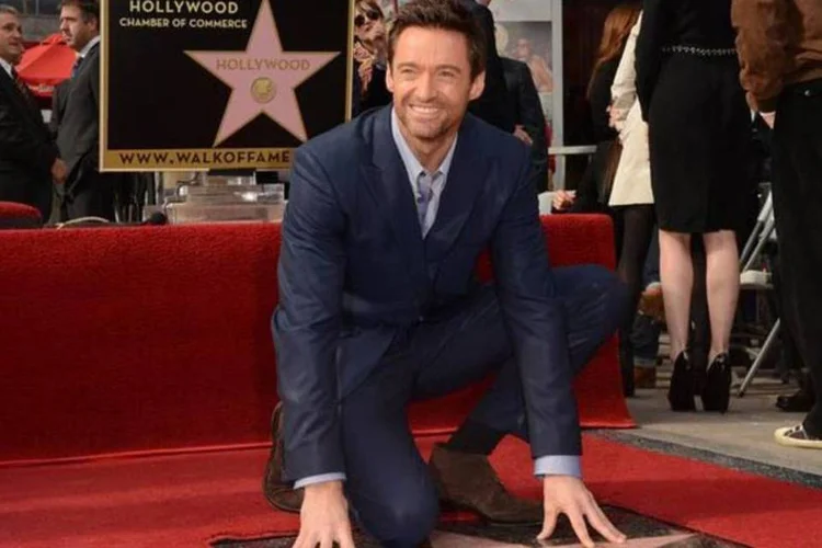 
	Hugh Jackman:&nbsp;&quot;N&atilde;o acredito no calend&aacute;rio maia, mas obrigado por marcar (a cerim&ocirc;nia) para a data de hoje e n&atilde;o para dia 21&quot;, brincou
 (AFP/Jason Merritt)