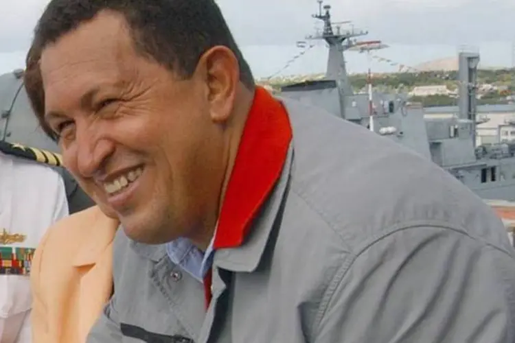Hugo Chávez: em último programa antes da viagem, presidente criticou ataques à Líbia (Wikimedia Commons)
