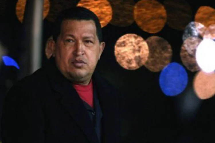 O presidente venezuelano, Hugo Chávez (Alejandro Pagni/AFP)