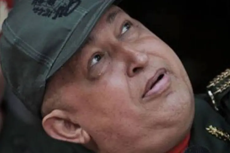 Hugo Chávez, presidente venezuelano (Juan Barreto /AFP)
