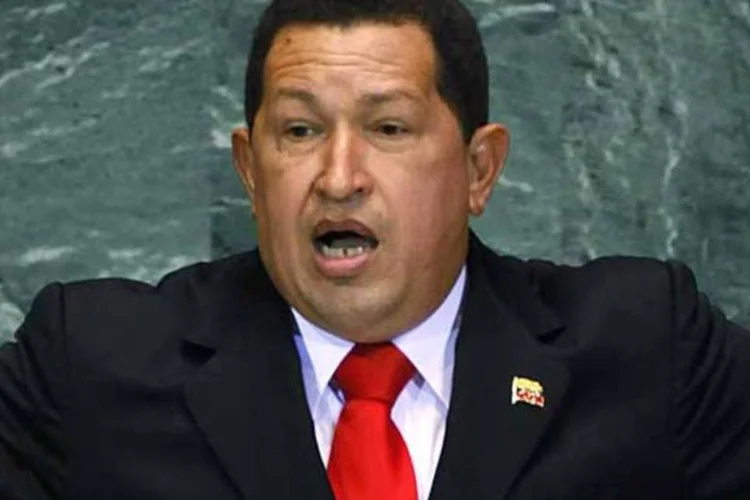 O presidente da Venezuela, Hugo Chávez: mais uma estatização no seu governo (Michael Nagle/Getty Images)