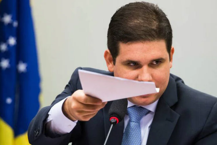 
	O presidente da CPI, deputado Hugo Motta (PMDB-PB): requerimento foi aprovado simbolicamente pelo plen&aacute;rio da C&acirc;mara
 (Marcelo Camargo/Agência Brasil)