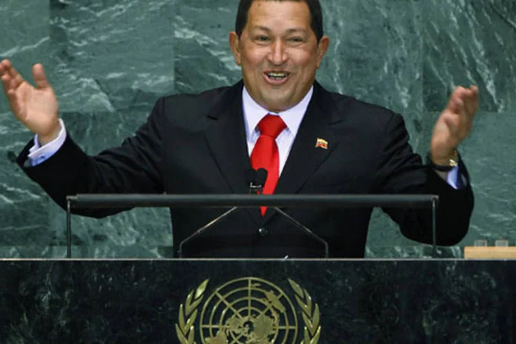 
	Hugo Ch&aacute;vez: de acordo com a decis&atilde;o de Ch&aacute;vez antes de sua &uacute;ltima cirurgia, Maduro ser&aacute; o candidato do PSUV nas pr&oacute;ximas elei&ccedil;&otilde;es presidenciais.
 (Michael Nagle/Getty Images)