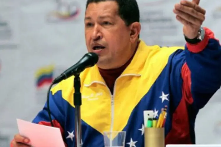 Meta oficial de inflação do governo de Hugo Chavez é de 22% no ano (AFP/Ho/AFP)