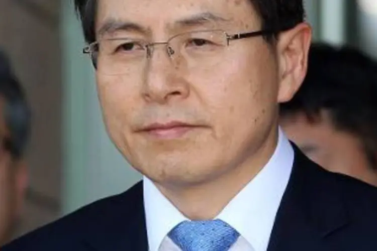 Hwang Kyo-Ahn, 58, foi anunciado como novo chefe de governo (YONHAP/AFP)