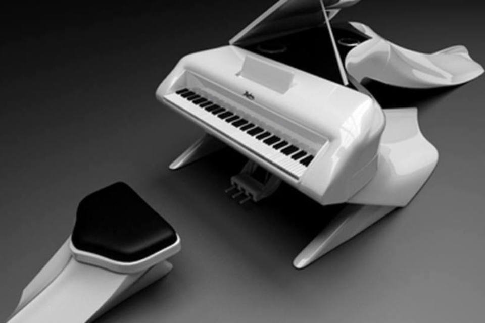 Um novo piano para Lady Gaga