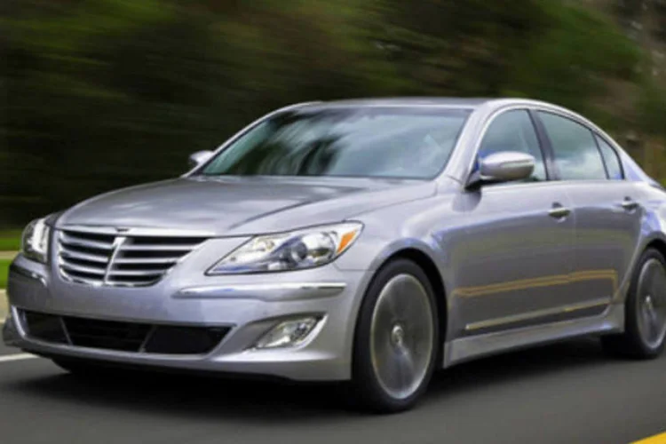Hyundai Genesis: de acordo com a Caoa, a capacidade de frenagem em situações normais, sem travamento, não foi reduzida (Divulgação)