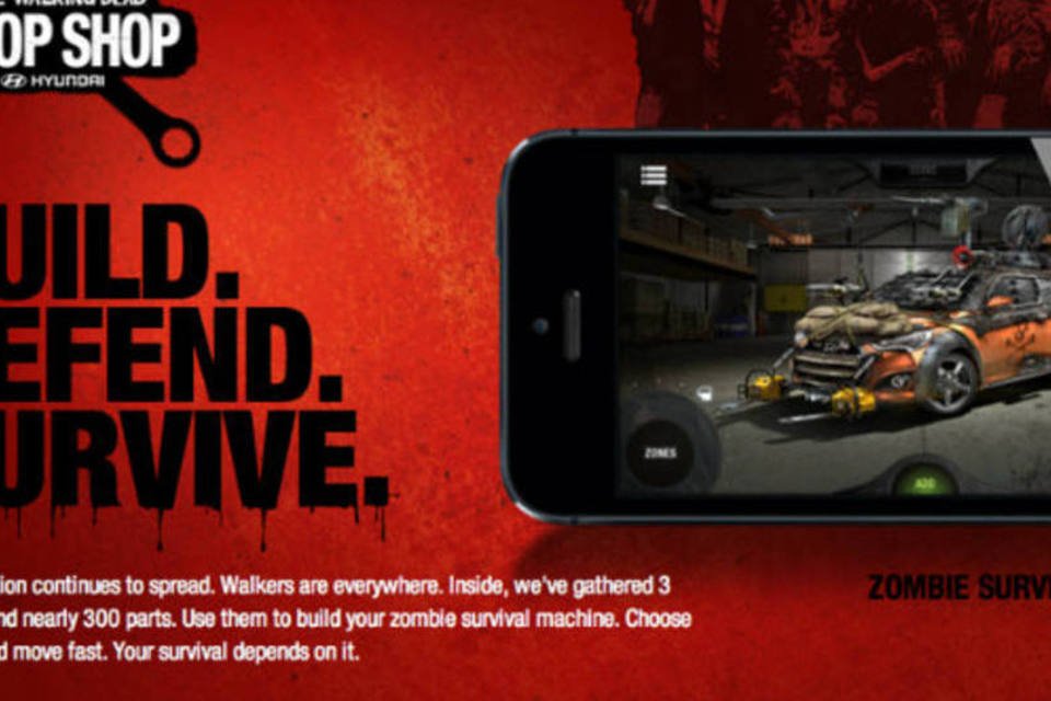 Hyundai repete parceria com The Walking Dead em aplicativo