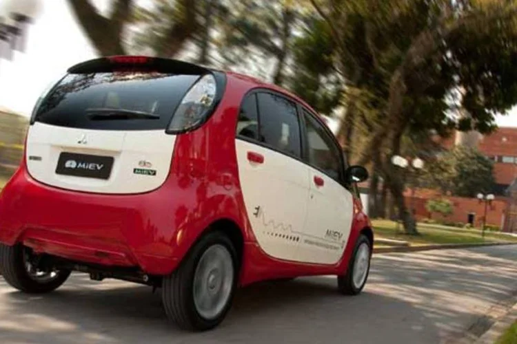 I-Miev é o primeiro elétrico produzido em massa (Divulgação/EXAME.com)